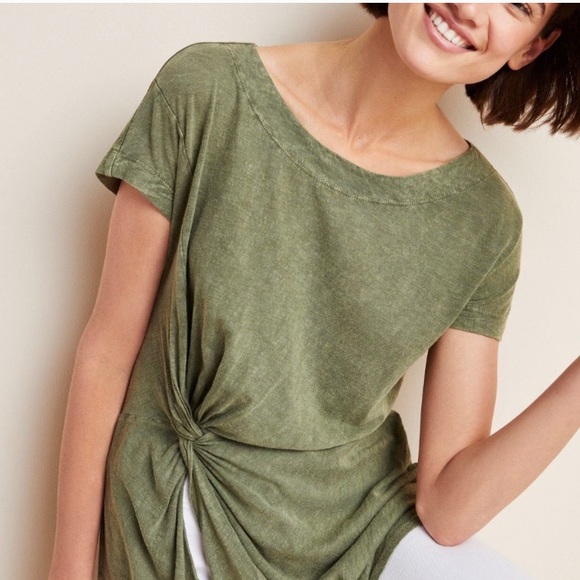 Anthropologie Tops - Anthropologie Jolie knotted tunic